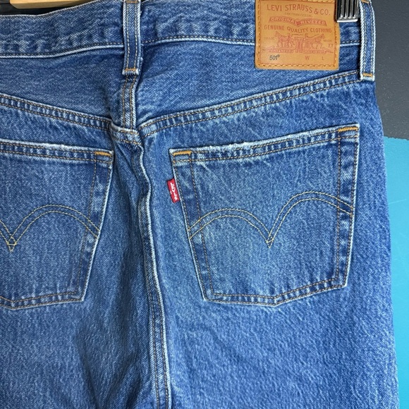 Levi's Premium 501 Blue Jeans size W27 L30 - Picture 6 of 13